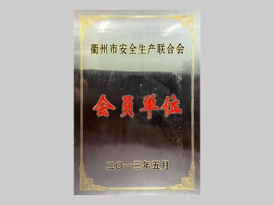 衢州市安全生產聯(lián)合會 會員單位